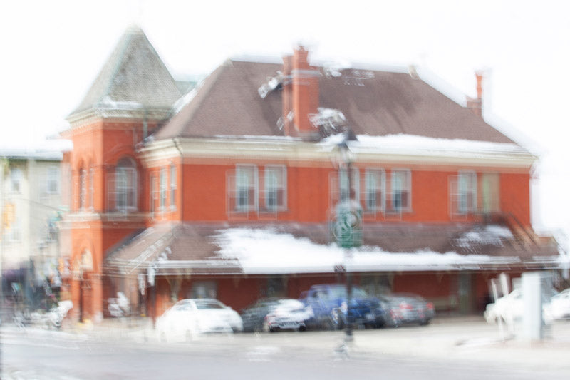 Impressionist View of Cambridge Farmers Market 